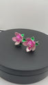 Pure Silver Pink Lotus Flowers 9g (Pack of 2)
